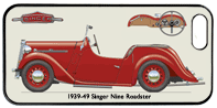 Singer Nine Roadster 1939-49 Phone Cover Horizontal